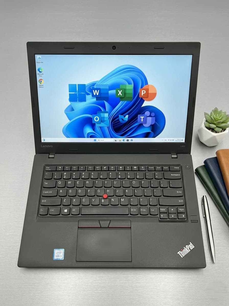 Lenovo ThinkPad L460 14" Business Notebook (Intel Core i5 6th Gen,16GB RAM, Fast 512 GB SSD, Win 10 Pro) - Refurbished